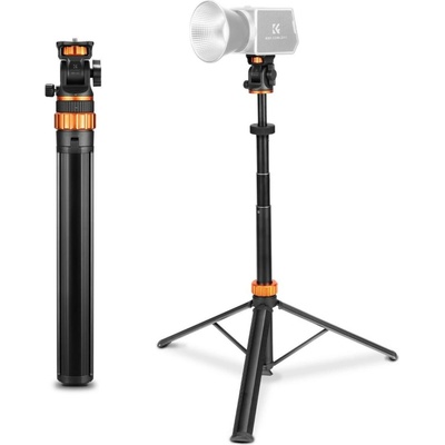 K&F Concept hliníkový stativ pro světla 44–199 cm s kulovou hlavou a rychlým rozkládáním nohou – Hledejceny.cz