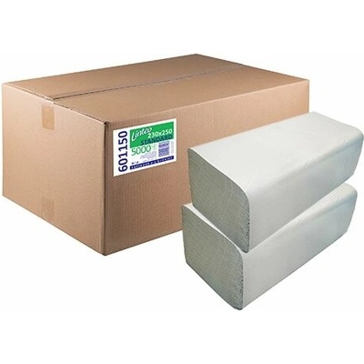 Linteo ZZ Standard 5000 jednovrstvové sivé 20 x 250 ks kartón