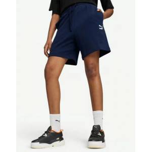 PUMA Better Classics Relaxed Shorts Navy - magazinko