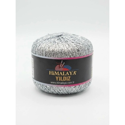 Himalaya Yildiz 58101 Stříbrná se stříbrnými flitry
