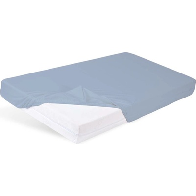 BabyMatex prostěradlo nepromokavé Bamboo s gumou bílé 60x120