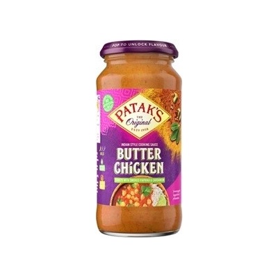 Patak 's Butter chicken indická omáčka sklo 450 g