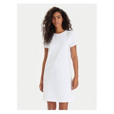 Giorgio Armani Лятна рокля 3DTA51 TJ01Z 1100 Бял Regular Fit (3DTA51 TJ01Z 1100)
