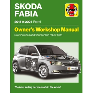 Skoda Fabia 2015 to 2021 Petrol - Owners Workshop Manual - Now includes additional online repair data (ISBN: 9781785219504)