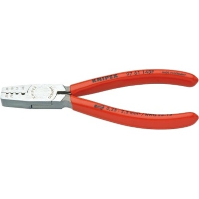 Lisovací/krimpovací kleště Knipex 97 61 145 F 0,5-2,5mm2 na dutinky