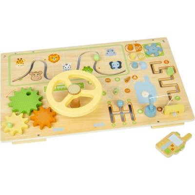 Bigjigs Toys Дървена дъска с активности Bigjigs - Джунгла (37081)