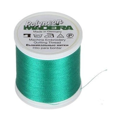 Vyšívací nitě PES Madeira Polyneon (400m) barva 1868 isle green