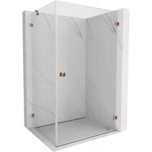 Mexen Lunar-B душ кабина с врата отваряща се надясно 85 x 80 см, прозрачна, (832-085-080-60-00-P)