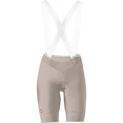 Castelli dámské s laclem Prima 2 DT Bibshort Clay/Ivory