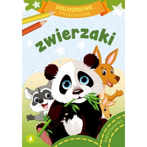 Zwierzaki. Maluszkowe malowanie | Opracowanie zbiorowe (2022)