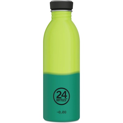 24Bottles Бутилка за вода Urban Bottle Reactive 500 мл жълто-зелена (001852)