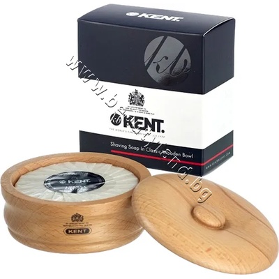 Kent Сапун Kent Luxury Shaving Soap, p/n KE-32161 - Луксозен сапун за бръснене в дървена опаковка от бук (KE-32161)