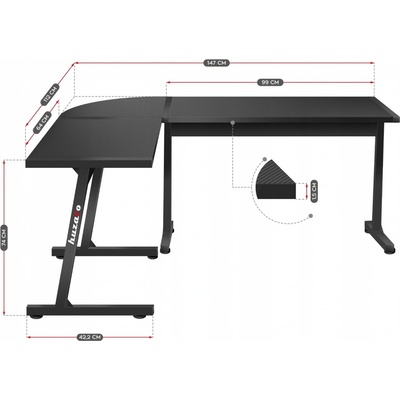 Huzaro HERO 6.0 RGB Black – Zboží Mobilmania