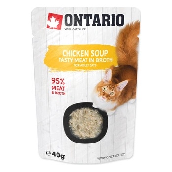 Ontario Cat Soup Chicken with vegetables 40 g
