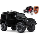 Traxxas TRX-4 Land Rover Defender TQi RTR s navijákem černý TRA82056-84-BLK 1:10