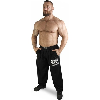 Bizon Gym tepláky 123 černá