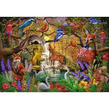 Bluebird Puzzle - Puzzle Golden Forest - 1 000 piese
