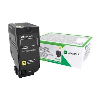 Lexmark Тонер Lexmark 84C2HYE, жълт, висока капацитет (84C2HYE)