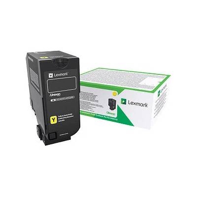 Lexmark Тонер Lexmark 84C2HYE, жълт, висока капацитет (84C2HYE)
