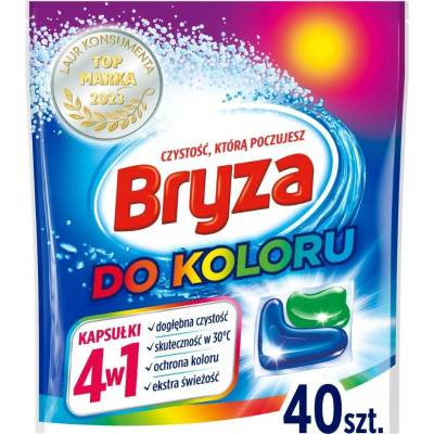 Bryza 4v1 prací kapsle Color 40 PD