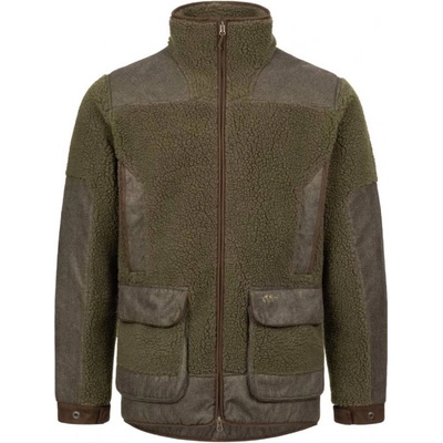 Bunda Blaser Lovecká Sherpa fleece zelená