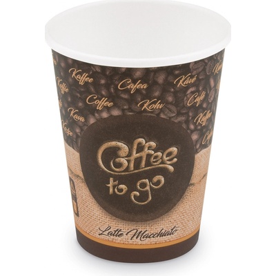 Wimex Papierový pohár ,,Coffee to go,, O90mm 420ml `L: 0,3L 12oz`