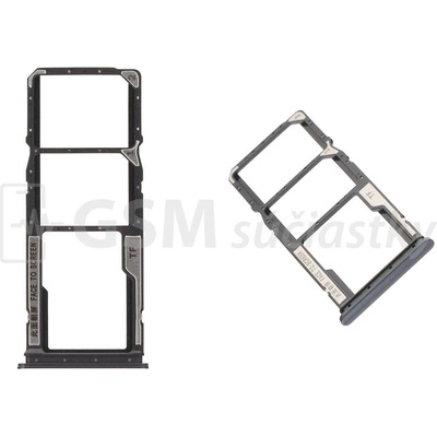 Držiak SIM karty Xiaomi Redmi 10A Dual Farba: Čierna