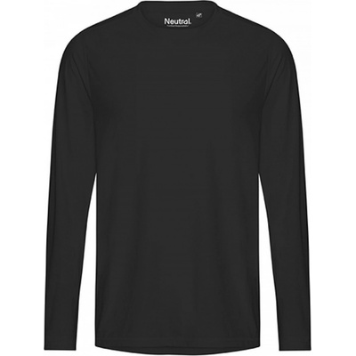 Neutral pánské tričko s dlouhým rukávem NE61050 Black