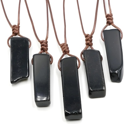 HARAHU Колие Colorful Stone - Черна KP28560 (28560)