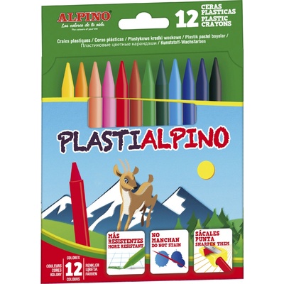PlastiAlpino Balenie 12 voskoviek