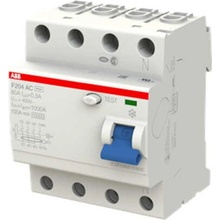 ABB F204AC-100/0,3 4P 100 A 300 mA 10kA typ AC