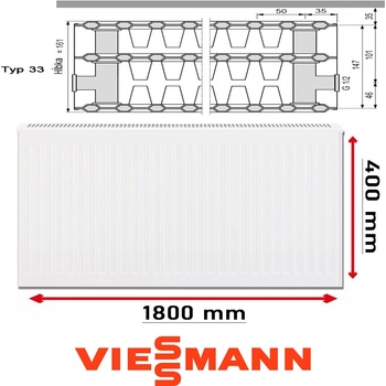 Viessmann 33 400 x 1800 mm