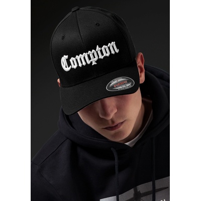 Mister Tee Черна шапка с козирка Flexfit ComptonUB-MT296-00050 - Черен, размер S/M
