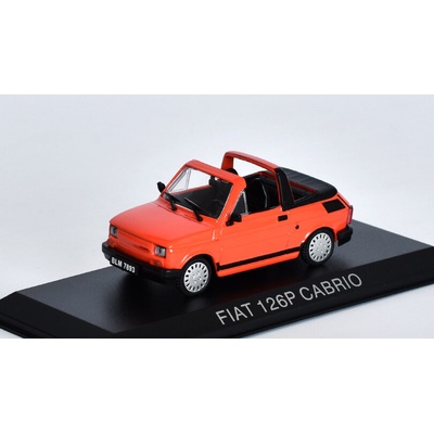 DeAgostini Fiat 126P CabrioLegendás Autói časopis s modelem 1:43