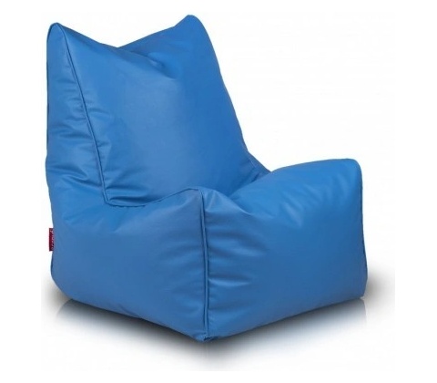 Ecopuf SOLID ekokoža E10 Modrá