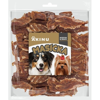 Akinu Hovězí stripsy pro psy 300 g
