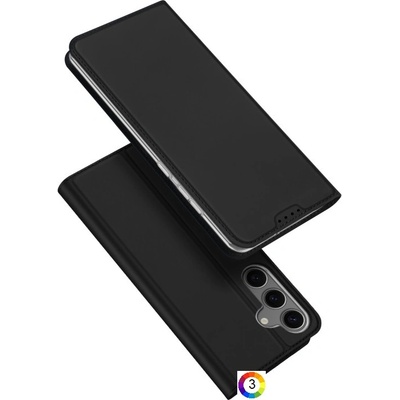 Samsung Galaxy S25+ 5G DUX DUCIS Skin Pro Series / Flip Leather Кожен Калъф и Протектор