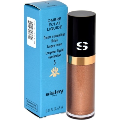 Sisley Ombre Éclat Liquide dlouhodržící tekuté oční stíny 5 Bronze 6,5 ml
