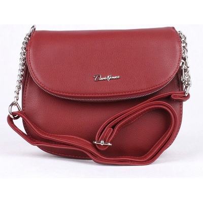 David Jones crossbody kabelka 6100-1 červená