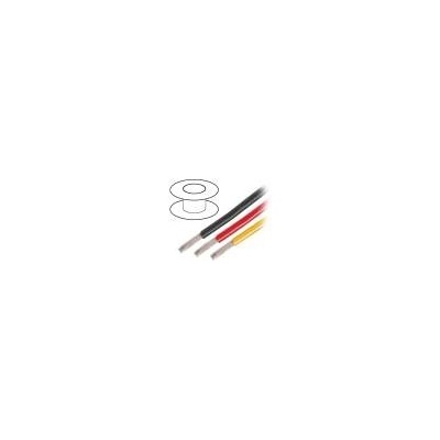 Alpha Wire UL1007,UL1569,VW-1 licna Cu 22AWG bílá PVC 300V 305 m