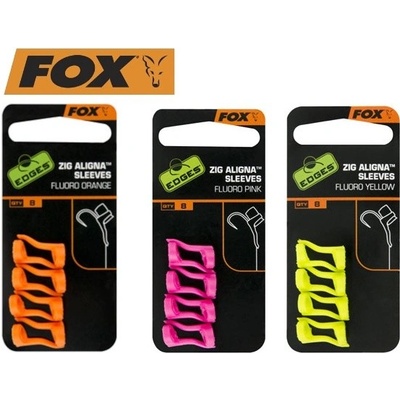 Fox Zig Aligna Sleeves Brown - převlek na háček pro zig rig hnědý