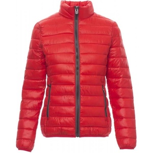 PAYPER informal lady 000386-0045 / Дамско изолирано яке с пухен ефект - червено/сиво l (000386004503011l)