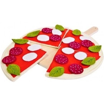 Classic World - Дървен комплект - Пица с дъска за рязане (5061)