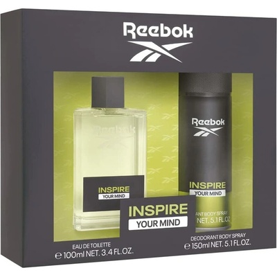 Reebok Inspire Your Mind EDT 100 ml + parfémovaný telový sprej 150 ml darčeková sada