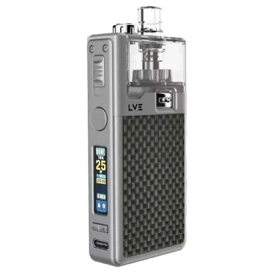 LVE Orion 2 Pro Silver RBA Pod 1900mAh Forged Carbon