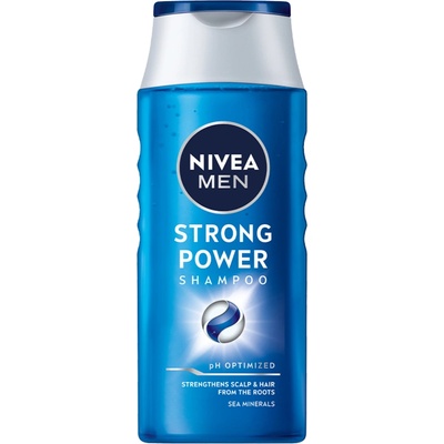 Nivea MEN Шампоан за мъже Strong Power Шампоан за коса мъжки 250ml