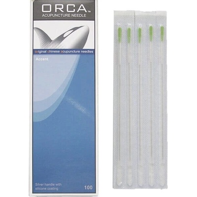 ORCA Акупунктурни игли дълги с водач 0.30 x 70mm 100 бр