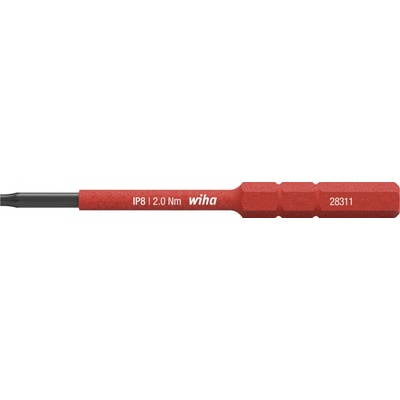 Bit 8ip/75mm 1000 v torx plus electric slimbit wiha 43146