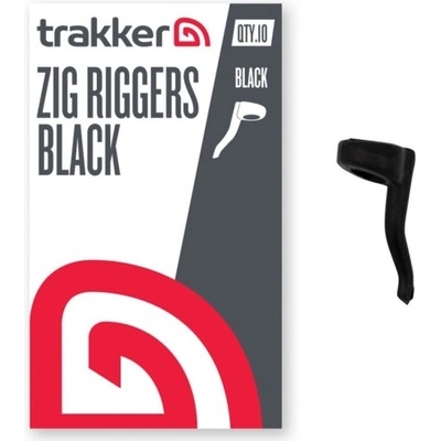 Trakker Products Rovnátka Zig Riggers Black 10 ks