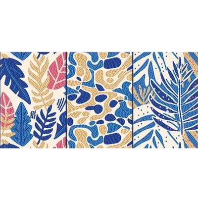 Diamond Dotz Diamond Dotz: Кутия с точки, Комплект за картина с диамантени точки с листа, 20 x 40 см (DBX4.009)